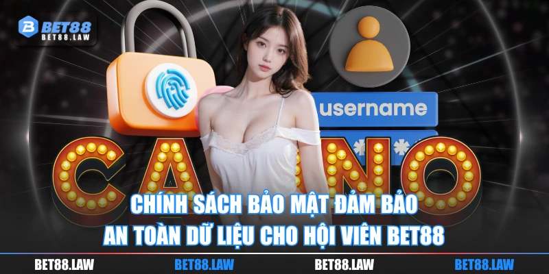 Chính sách bảo mật đảm bảo an toàn dữ liệu cho hội viên BET88