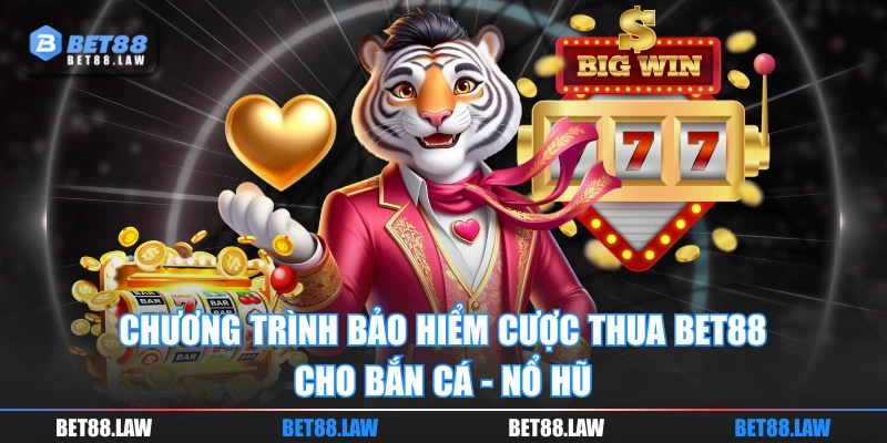 Chương trình bảo hiểm cược thua BET88 cho Bắn Cá - Nổ Hũ